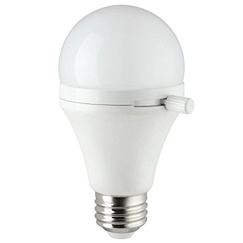 Sunlite ShabBulb, Shabbat Permissible LED Light Bulb, 7 Watt (40 Watt Equivalent) 3000K Warm White