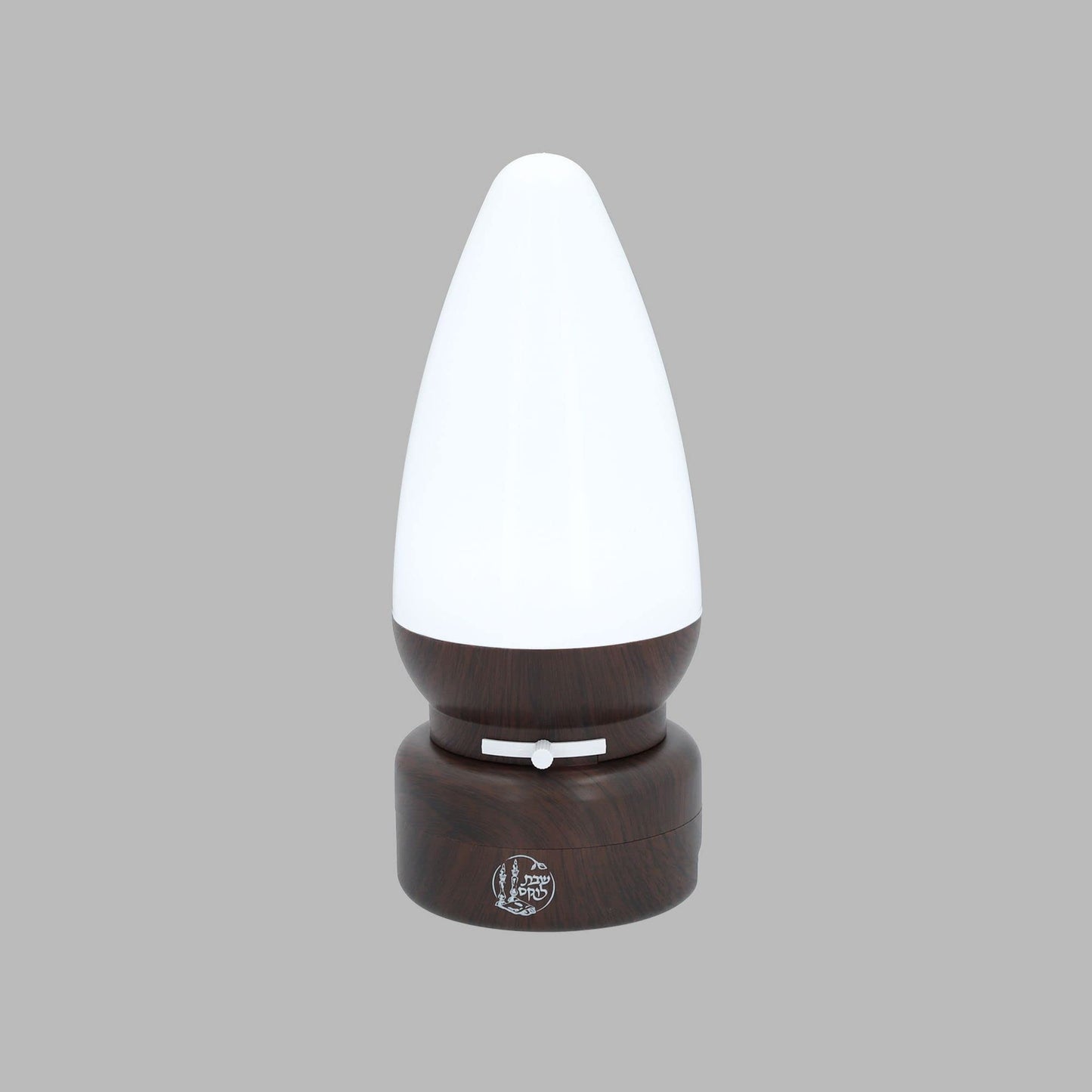 SHALHEVET LIGHT Kosher Shabbat Lamp LED with Dimmer, USB Charge, Safe (Oak)