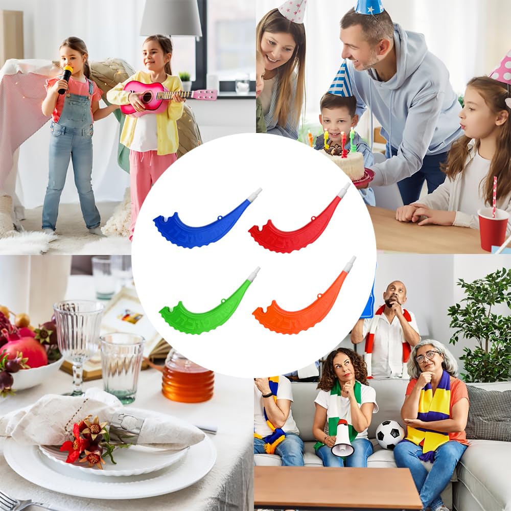 ZLIXING Rosh Hashanah Gifts Kids Shofar Rams Horn Rosh Hashanah Decorations