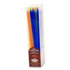 Shalhevet Light Special Neon Bright 44 Dripless Candles Multi Use, Birthday, Chanukah (Tall)