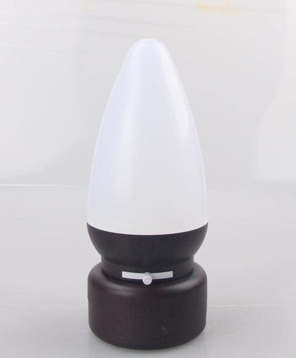 SHALHEVET LIGHT Kosher Shabbat Lamp LED with Dimmer, USB Charge, Safe (Oak)