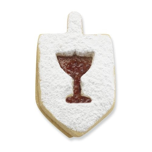 The Kosher Cook Hanukkah Cutters and Stainless Steel Chanukah Cookie Cutters, 4 Piece Set