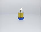 SHALHEVET LIGHT Vehaer 44 Prefilled Cups, Hanukkah, Chanukah Olive Oil, Ready to Use, Fits Most Menorah (Liquid Oil Large)