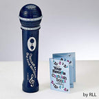 Hannukah Sing-Along Microphone - Fun Interactive Toy for Kids Ages 3+ - Includes Favorite Hanukkah Chanukah & Lyrics Booklet - Perfect for Holiday Celebrations and Jewish Family Gatherings