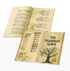 Ner Mitzvah Hanukkah Menorah Candles Dreidels, Chanukah Guide Complete Set - Metal, Standard Version