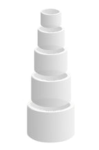 Ner Mitzvah Safety Rubber Set for Oil Candle Cups - 5 Layer - 9 Pack - for Hanukkah Menorah Oil Cups and Shabbos Candles in Canadlabras