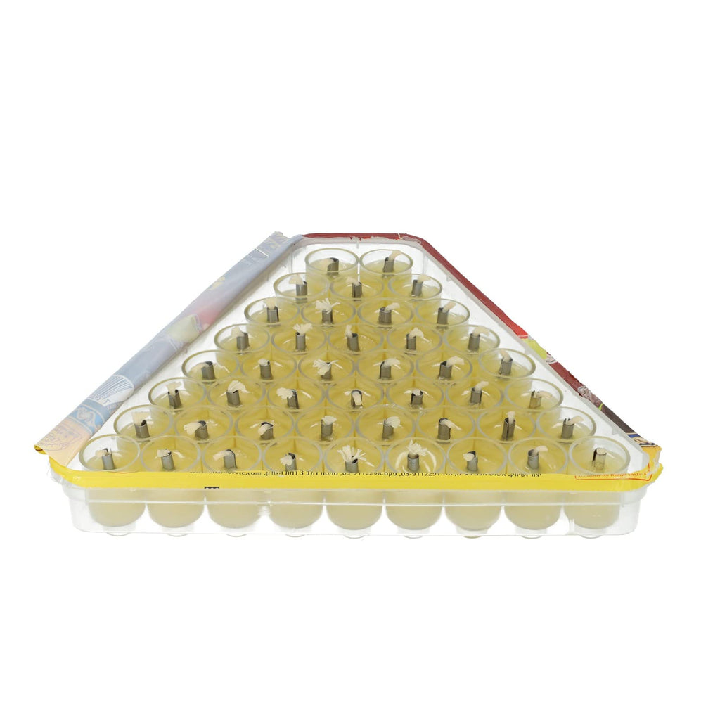 Shalhevet Light Olive Oil Jells Hanukah Chanukah Menora 44 Filled Cups