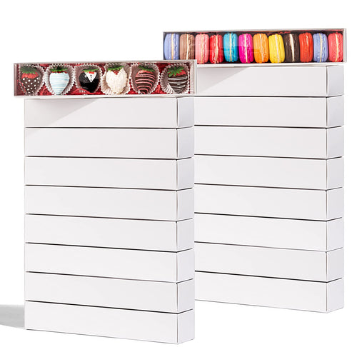 20Pack 12x2.25x2 Inches Long Box for Cocoa Bombs, Cookies, Truffle, Cake Ball