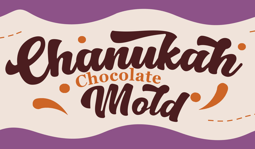 The Kosher Cook Hanukkah Chocolate Molds, 1.5 inch Round Chanukah Menorah & Dreidel and Menorah Shaped Plastic Molds