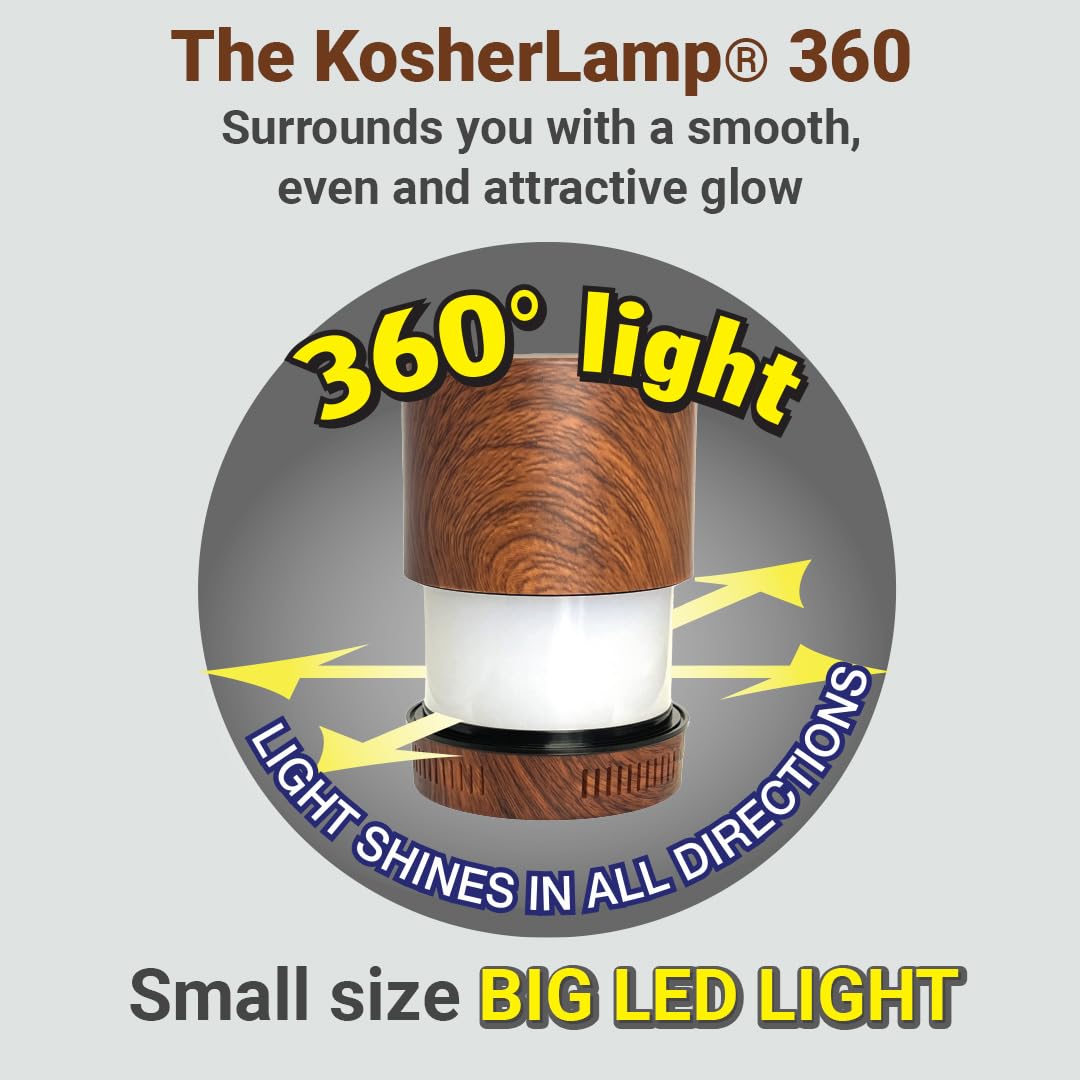 Kosher Innovations™ KosherLamp® 360 Brand Shabbos Lamp