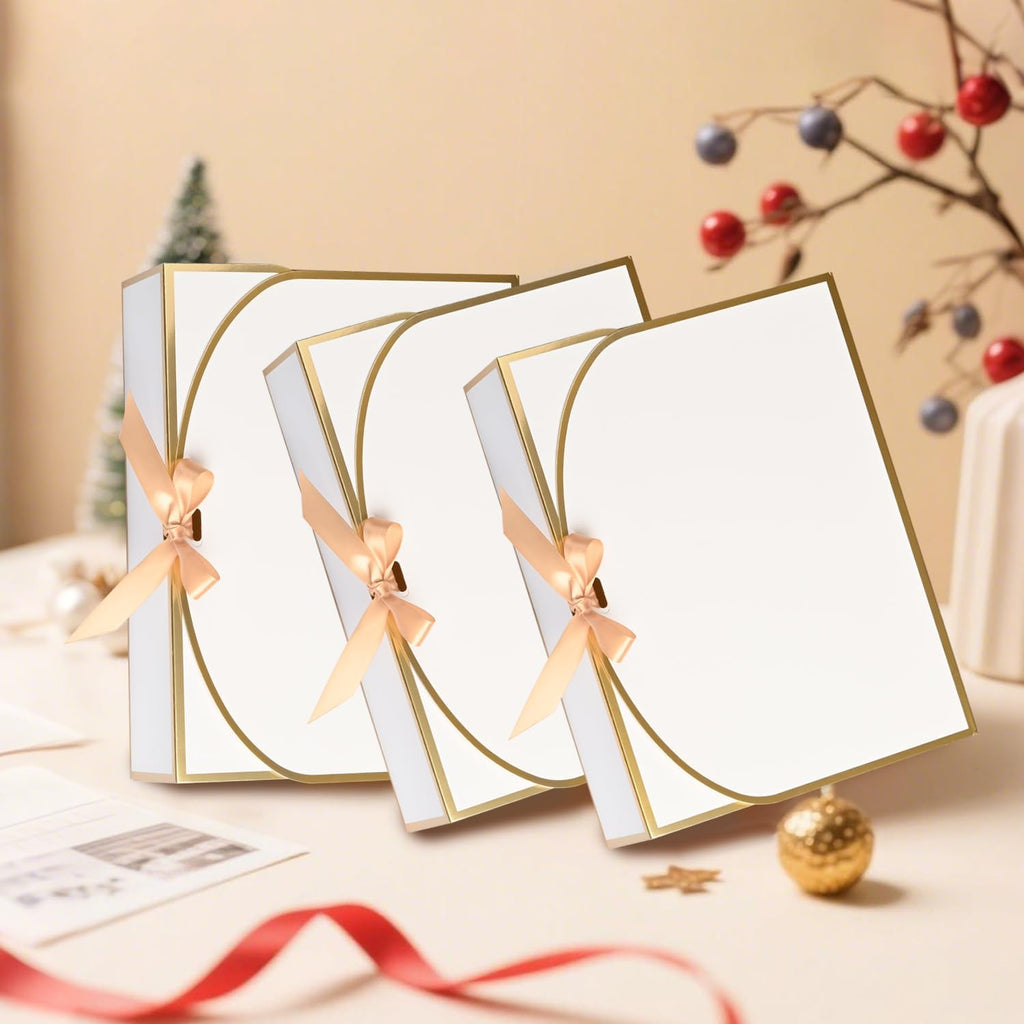 10 Pack Large Gift Boxes with Lids, 12.6x9.8x3.1