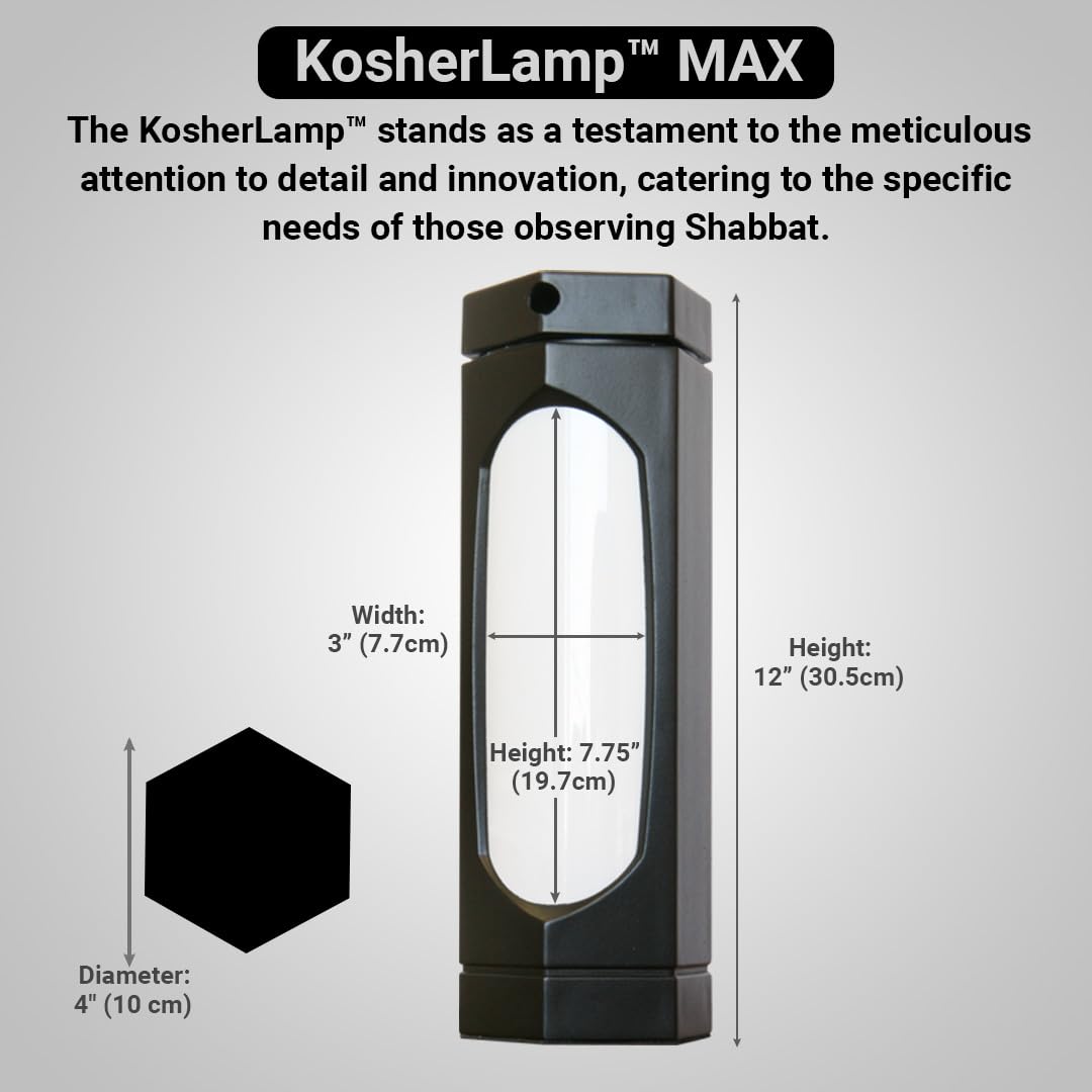 KosherLamp™ Max - Black by KOSHER INNOVATIONS™