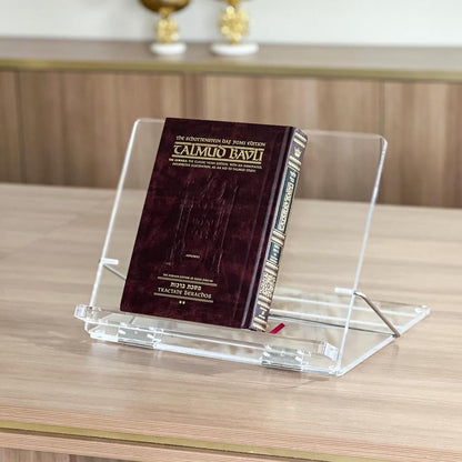 Lucite Acrylic Shtender - Adjustable Book Stand for Comfortable Hands-Free Reading, Studying or Praying
