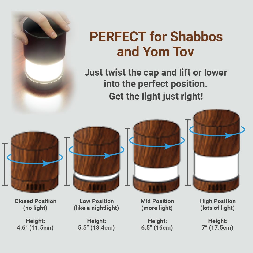 Kosher Innovations™ KosherLamp® 360 Brand Shabbos Lamp