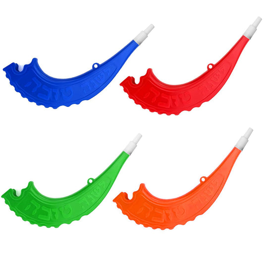 ZLIXING Rosh Hashanah Gifts Kids Shofar Rams Horn Rosh Hashanah Decorations