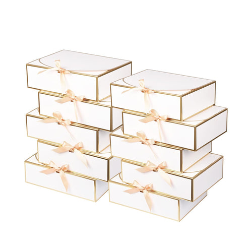 10 Pack Large Gift Boxes with Lids, 12.6x9.8x3.1