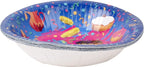 Izzy 'n' Dizzy Hanukkah Plates - Hanukkah Paper Goods - Serves 10 (Bowls)