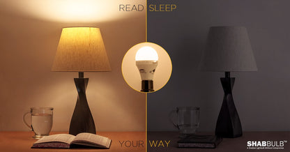Sunlite ShabBulb, Shabbat Permissible LED Light Bulb, 7 Watt (40 Watt Equivalent) 3000K Warm White