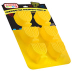 The Kosher Cook Menorah Shaped Silicone Molds for Baking, Freezing, Candy, Ice Cubes, Chocolate and more, Oven and Freezer Safe, Small Silicone Molds for Chanukah - Silicone Bakeware