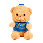 Rite Lite Hanukkah Teddy Bear - Chanukah Plush Toy, Perfect Chanukah Gift for Kids, Jewish Holiday Party Favors Decorations Goodie Bag Festival of Lights