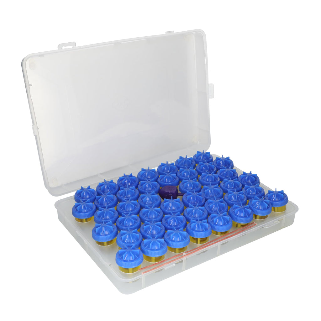 SHALHEVET LIGHT Vehaer 44 Prefilled Cups, Hanukkah, Chanukah Olive Oil, Ready to Use, Fits Most Menorah (Liquid Oil Large)