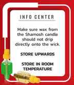 Ner Mitzvah Hanukkah Colored Ohr Lights, Pre-Filled Oil Candles - Small Size, 44 per pk. Burns Aprox. 1 1/2 Hrs