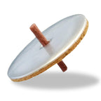 Ner Mitzvah Round Floating Wicks, Large Cotton Wicks and Cork Disc Holders for Oil Cups, Bonus Wick Removal Tweezers - 50 Count (Approx.)