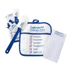 Rite Lite Chanukah 3 Piece Hostess Set, Comes with a Spatula, Pot Holder & a Chanukah Checklist! - Perfect Hanukkah Gift, Hanukkah Cooking Gift, Hanukkah Cooking Accessories