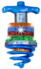 Bouncing Musical Chanukah Dreidel - Sings "Draidel" as it Bounces and Spins - Hanukah Toys, Games - Assorted Colors - by Izzy ‘n’ Dizzy