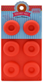 Silicone Donut Molds for Baking, Freezing, Candy, Ice Cubes, Chocolate and More - Oven and Freezer Safe - Chanukah Donut Mold Silicone Bakeware - The Kosher Cook