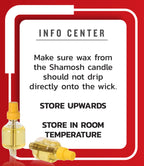 Ner Mitzvah Pre - Filled Menorah Oil Cup Candles, Hanukkah Ohr Lights, 100% Olive Oil with Cotton Wick in Glass Cup - Medium (Pack of 44) Burns Approx. 2 1/2 Hrs