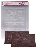 Hanukkah Chocolate Molds - Hannukah Plastic Molds for Chocolate - Happy Chanukah Large Chocolate Molds - The Kosher Cook