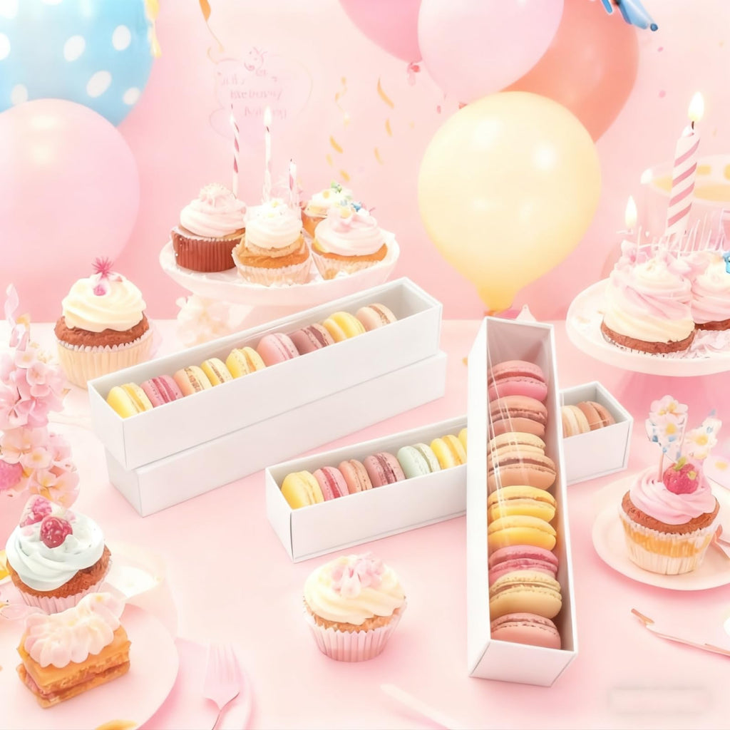 20Pack 12x2.25x2 Inches Long Box for Cocoa Bombs, Cookies, Truffle, Cake Ball