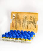 SHALHEVET LIGHT Vehaer 44 Prefilled Cups, Hanukkah, Chanukah Olive Oil Ready to Use, Fits Most Menorah (Color Liquid Oil 2:30 HR, Medium)