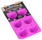 The Kosher Cook Dreidel Shaped Silicone Molds for Baking, Freezing, Candy, Ice Cubes, Chocolate and More, Oven and Freezer Safe, Small Silicone Molds for Chanukah