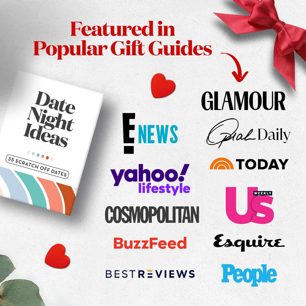 Romantic & Fun Scratch Off Date Night Ideas Card Game