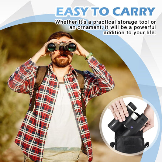 18x50 HD Binoculars for Adults with Upgraded Phone Adapter, Tripod and Tripod Adapter - Professional Waterproof Binoculars with BaK4 prisms and Large View for Bird Watching,Hunting