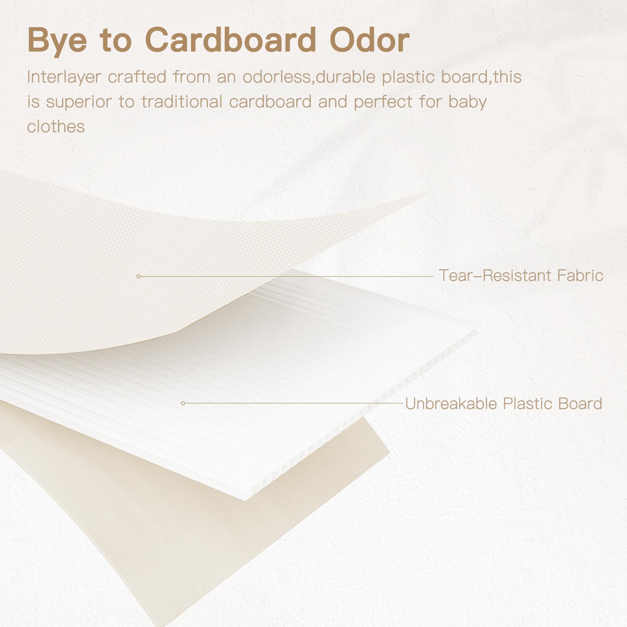 Criusia Drawer Organizer Clothes, 24 Pack