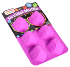 The Kosher Cook Dreidel Shaped Silicone Molds for Baking, Freezing, Candy, Ice Cubes, Chocolate and More, Oven and Freezer Safe, Small Silicone Molds for Chanukah