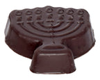 The Kosher Cook Hanukkah Chocolate Molds, Chanukah Menorah Shaped Plastic Molds for Chocolate
