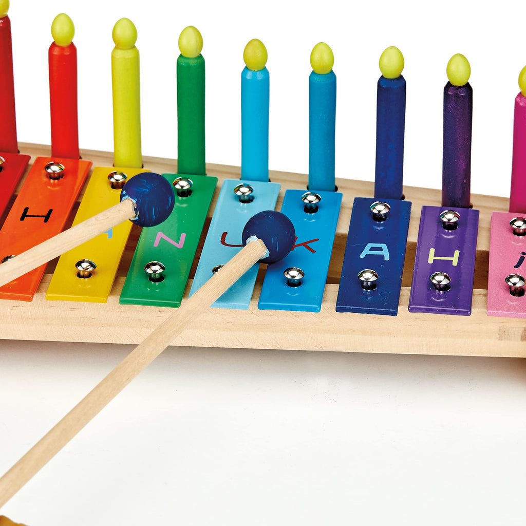Rite Lite My First Xylophone Wood Chanukah Menorah Toys & Games, 11.00 in Hannukah Menorah