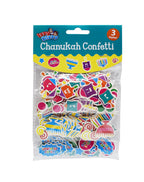 Hanukkah Confetti - 3 Styles: Menorahs, Dreidels and Happy Confetti - Hanukkah Party Decorations and Supplies by Izzy 'n' Dizzy