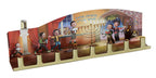 Ner Mitzvah Tin Candle Menorah - Fits All Standard Chanukah Candles - Colorful Painted Hannuka Children's Scene