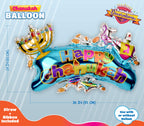 Hanukkah Balloon - Happy Chanukah XL Balloon - 24 inch x 36 inch - Hanukkah Décor
