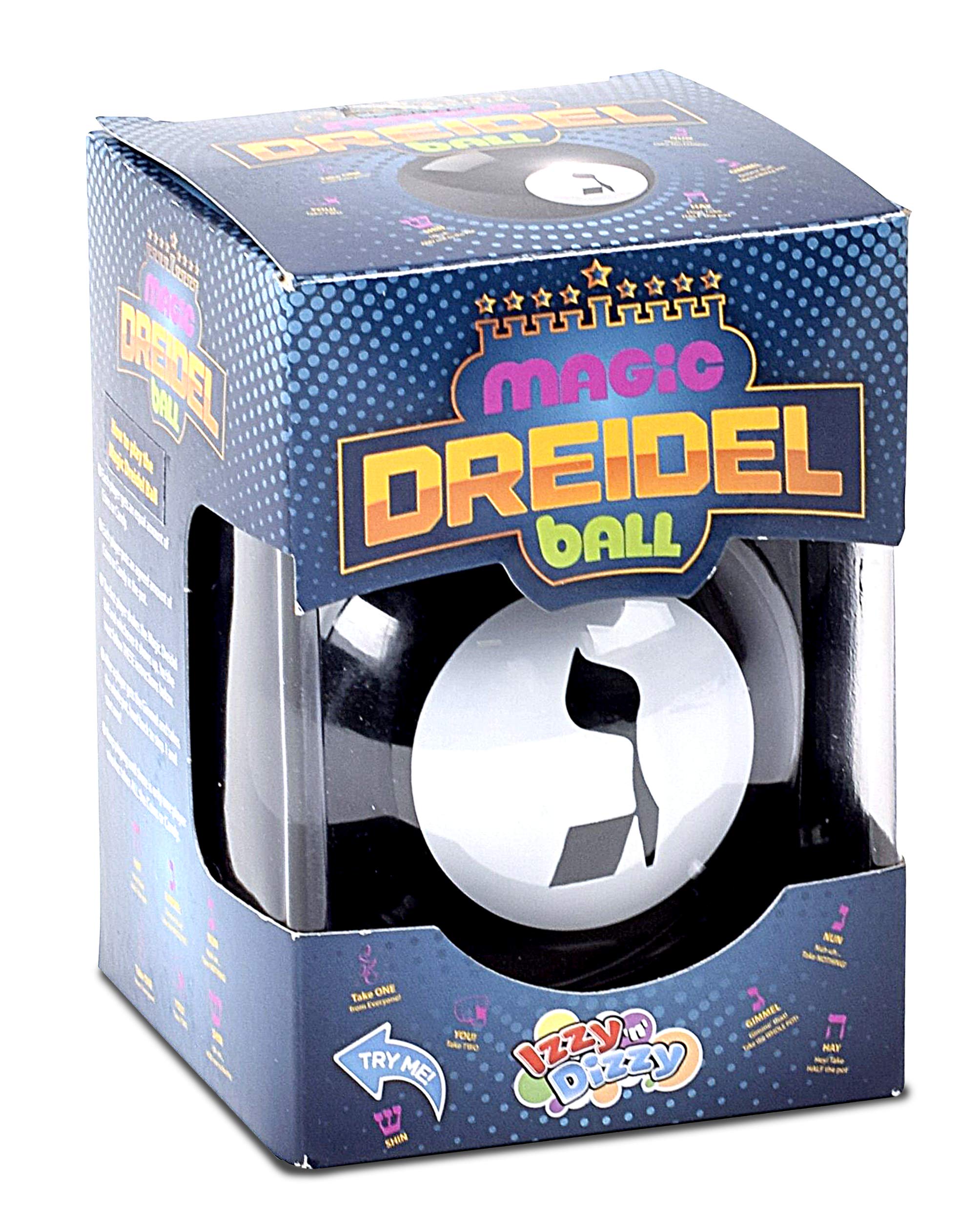Izzy 'n' Dizzy Magic Dreidel Ball - Hanukkah Dreidel Game - Hanukkah Gifts for Kids
