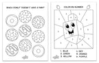 Izzy 'n' Dizzy Hanukkah Coloring and Activity Set - Great for Partys and Gifts- Chanuka Color and Activity Kit
