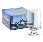 Ner Mitzvah Chanukah Menorah Oil Glass Cups - Glass Oil Insert Cups for Menorahs - #7 (9 Pack)