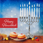 Ner Mitzvah White Chanukah Candles - Standard Size Fits Most Menorahs - Premium Quality Wax - 44 Count for All 8 Nights of Hanukkah.