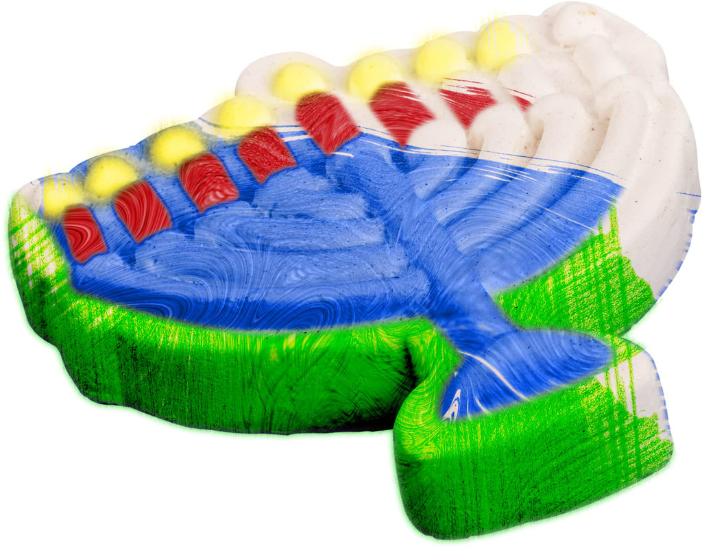 Izzy 'n' Dizzy DIY Pottery Painting Kit for Kids - Chanukah Plaster Kit - Dreidel & Menorah Plaster Painting Kit - Chanukah Kids Arts and Crafts & Hanukkah Gifts for Kids