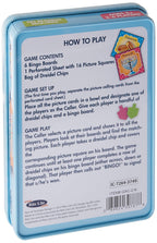 Chanukah Bingo Game by Rite Lite - Fun Hanukkah-Themed Bingo for Kids Ages 3+ - Includes 6 Bingo Boards, Calling Cards & Dreidel Chips - 2-6 Players - No Reading Required - Perfect for Holiday Parties